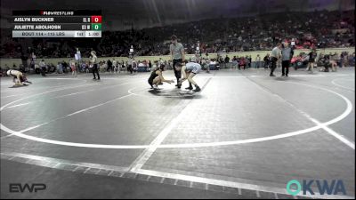 115 lbs Consolation - Aislyn Buckner, El Reno Wrestling Club vs Juliette Abolhosn, D3 Wrestling Cluib