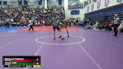 150 lbs Cons. Round 3 - Bryce Butterfield, Berkshire vs Aydan Judd, Fairview