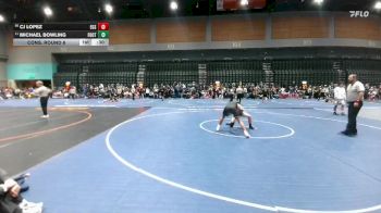 132 lbs Cons. Round 6 - Cj Lopez, Elk Grove vs Michael Bowling, Foothill