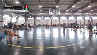 123 lbs Semis & Wb - Max Berman, Steller Trained Jet vs Caleb Schaffer, Steller Trained Fox