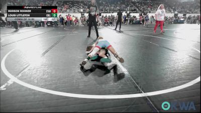 64 lbs Consi Of 16 #2 - Hudson Rooker, Standfast vs Louis Littleton, Collinsville Cardinal Youth Wrestling