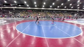 130 lbs Quarterfinal - Vayden Austin, Sheridan Wrestling Club vs Annaleigh Matejovsky, Wolf Point Wrestling