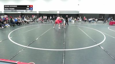285 lbs Elijah Schunke, South Dakota Blue vs Beau Young, Team Kansas Gold