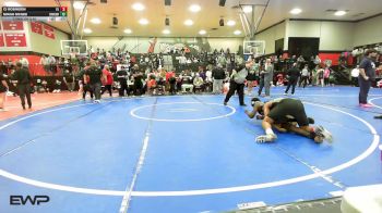 175 lbs Consi Of 8 #1 - CJ Robinson, Tulsa Union vs Mikah McGee, Bookert T Washington