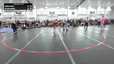 O-190 lbs Quarterfinal - Aiden Pham, PA vs Jacob Marrs, MI