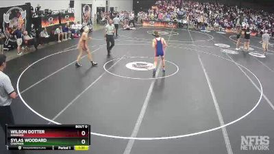 3A 120 lbs Cons. Round 1 - Wilson Dotter, Hanahan vs Sylas Woodard, Chapman