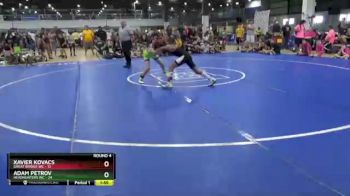 85 lbs Round 4 (8 Team) - Xavier Kovacs, GREAT BRIDGE WC vs Adam Petrov, HEADHUNTERS WC