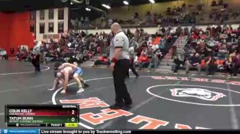 160 lbs Semifinal - Tatum Bunn, Detroit (CATHOLIC CENTRAL) vs Colin Kelly, Chicago (MT. CARMEL)