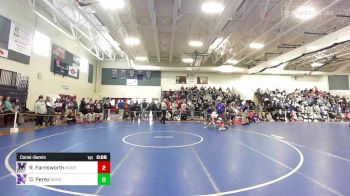 152 lbs Consolation - Roman Farnsworth, Mascoma Valley vs Damien Perez, Nashua South
