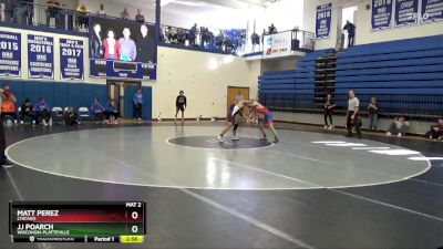 125 lbs Quarterfinal - Matt Perez, Chicago vs Jj Poarch, Wisconsin-Platteville