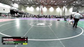 126C Semifinal - Austin Stevick, St. Michael The Archangel vs Walker Doyal, Topeka-Washburn Rural HS