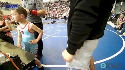 60 lbs Quarterfinal - Frankie Meyerdick, Collinsville Cardinal Youth Wrestling vs Urijah Bolin, Sallisaw Takedown Club