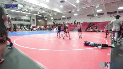 58 lbs Final - Wyatt Goodson, NORTH DESOTO WRESTLING ACADEMY vs Asher Wilbur, Cowboy Elite Black