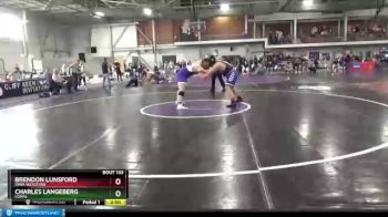 285 lbs Cons. Round 3 - Brendon Lunsford, Iowa Wesleyan vs Charles Langeberg, Loras
