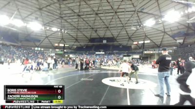 56 lbs Champ. Round 2 - Boris Stevie, Ellensburg Wrestling Club vs Zackeri Magnuson, Marysville Wrestling Club
