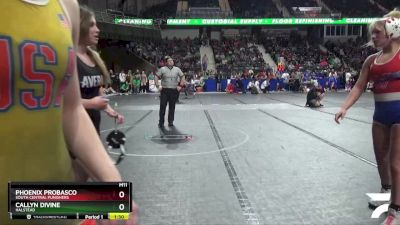 127 lbs Semifinal - Callyn Divine, Halstead vs Phoenix Probasco, South Central Punishers