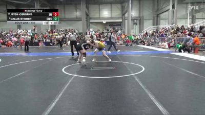 155 lbs Champ. Round 1 - Jaysa Osborne, Grizzlies vs Dallis Stieben, Colby Kids Wrestling Club