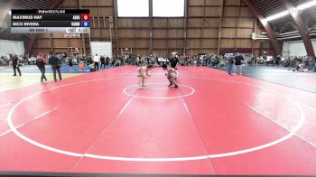 126A lbs Rr Rnd 1 - Maximus Hay, Askren Wrestling Academy vs Nico Rivera, Hammer Wrestling Club