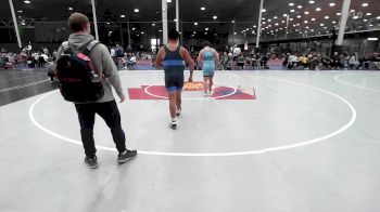 174 lbs Quarterfinal - Xxavior Pabon, Mat Assassins Gray vs Beau Moua, Mosers Mat Club