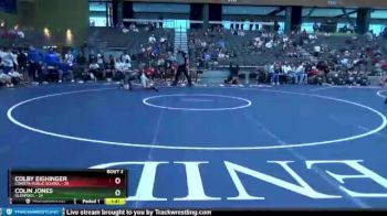 106 lbs Quarterfinals (8 Team) - Colin Jones, Glenpool vs Colby Eighinger, Coweta Public School