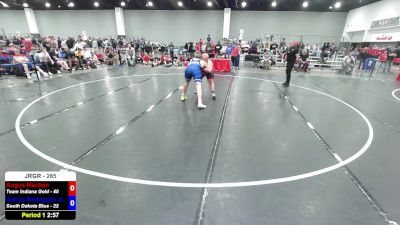 285 lbs Angus Machen, Team Indiana Gold vs Carlos Rodriguez Jr., South Dakota Blue