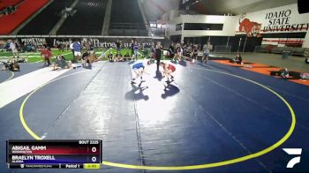 120 lbs Quarterfinal - Abigail Gamm, Washington vs Braelyn Troxell, Alaska