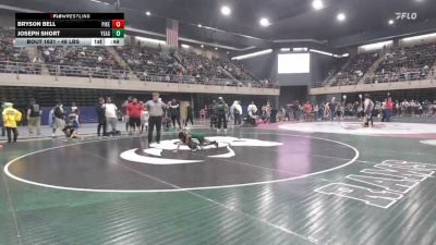 48 lbs Consi Of 8 #2 - Bryson Bell, Pikesville vs Joseph Short, Yeagertown