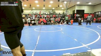 126 lbs Semifinal - Auron Garrett, Rogers High School Boys vs Trenton Welch, McAlester