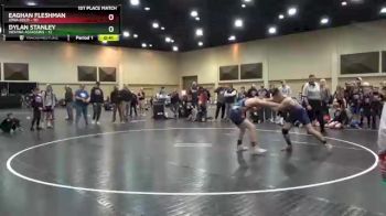 170 lbs Finals (2 Team) - Eaghan Fleshman, Iowa Gold vs Dylan Stanley, Indiana Assassins