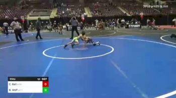 55 lbs Consi Of 4 - Chasson Bail, Middleton Vikings WC vs Brody Wolf, Cottage Grove WC