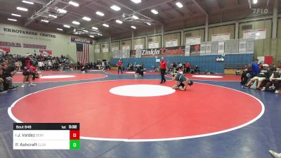 150 lbs Consi Of 16 #2 - Josh Valdez, Servite vs Preston Ashcraft, Clovis East