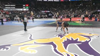 Cons. Round 3 - Bricen Wright, Chadron vs Tregan Fitzke, Logan View