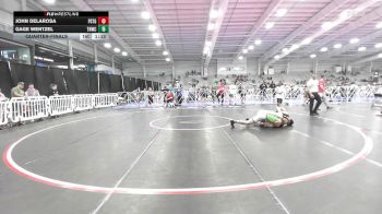 170 lbs Quarterfinal - John Delarosa, Prestige Worldwide vs Gage Wentzel, TNWC Silver Fox