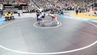 175-3A Champ. Round 1 - Herberth Requeno, Basalt High School vs Ritchie Bruno, Brush