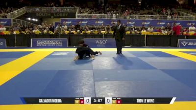 Salvador Molina vs Troy Le Wong 2026 Pan Kids Jiu-Jitsu IBJJF Championship