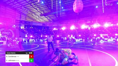 137 lbs Consolation - Apollo Cardenas, The Best Wrestler vs Christopher Johnson, Bear Cave WC