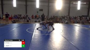 108 lbs Quarterfinal - Anthony Knox, Rhino vs Logan Graf, Black Hills