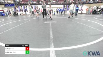 83 lbs Semifinal - Daxon Avery, Unattached vs Aiden Vargas, Maverick Elite Wrestling