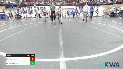 83 lbs Semifinal - Daxon Avery, Unattached vs Aiden Vargas, Maverick Elite Wrestling