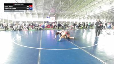 190 lbs Cons. Round 2 - Zion Talia, Excalibur Wrestling Club vs Bruce Walker, Defiant Wrestling Club