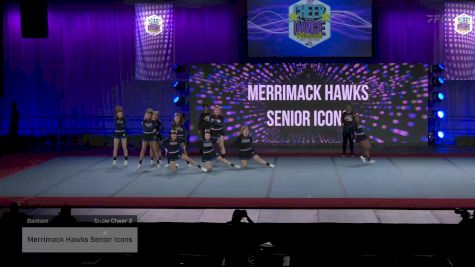 Merrimack Hawks Senior Icons [2022 Bantam Show Cheer 2] 2022 Pop Warner National Cheer & Dance Championship