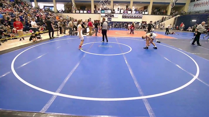 132 lbs Quarterfinal Brodie Smith Searcy Youth Wrestling Club vs Tyler Galloway Team Conquer Wrestling