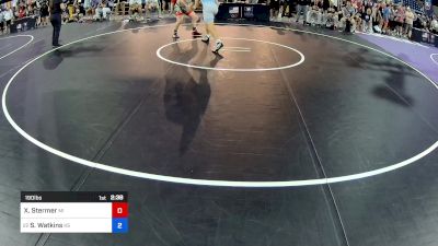 190 lbs Rnd Of 64 - Xavier Stermer, MI vs Samuel Watkins, KS