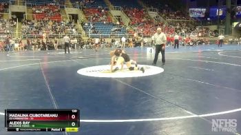 130 lbs Semis & 1st Wrestleback (8 Team) - Alexis Ray, E4-Grand Forks vs Madalina Ciubotareanu, E2-Carrington