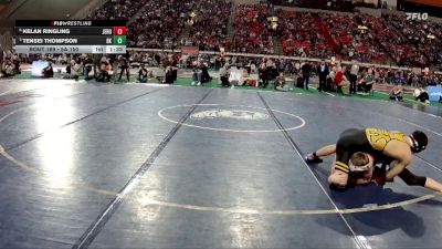 5A 150 lbs Quarterfinal - Tensei Thompson, Bishop Kelly vs Kelan Ringling, Jerome