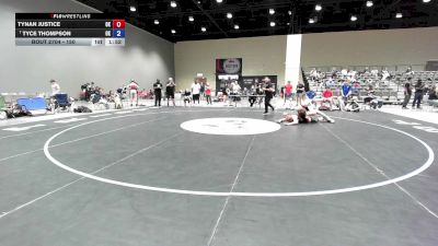 150 lbs Cons. Round 4 - Tynan Justice, OK vs Tyce Thompson, OK