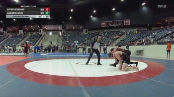 197 lbs Quarterfinal - Aiven Robbins, Missouri Valley vs Andrew Kooi, Indiana Tech