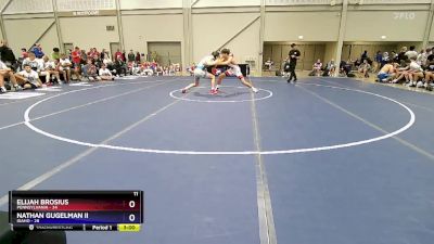 138 lbs Placement Matches (16 Team) - Elijah Brosius, Pennsylvania vs Nathan Gugelman II, Idaho