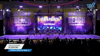 Onyx Allstars - Illusion [2024 L1 Junior - D2 - Small - A Day 2] 2024 ACDA Reach the Beach Cheer Grand Nationals