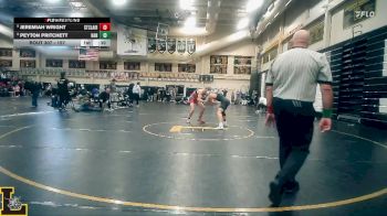 157 lbs Cons. Round 2 - Peyton Pritchett, Hannibal vs Jeremiah Wright, St. Clair